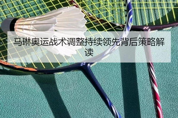 马琳奥运战术调整持续领先背后策略解读